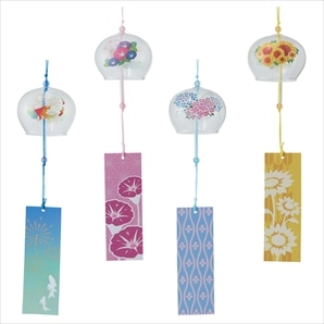 120個 ガラス風鈴