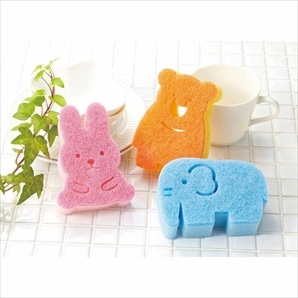 150個 アニマルキッチンスポンジ