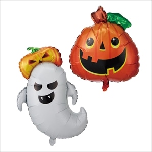 ハロウィンバルーンセット パンプキン&ゴースト