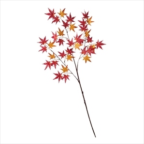 3本 もみじ造花大枝110cm
