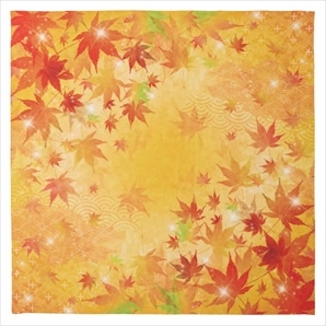 ディスプレイクロス 和風もみじ100x100cm