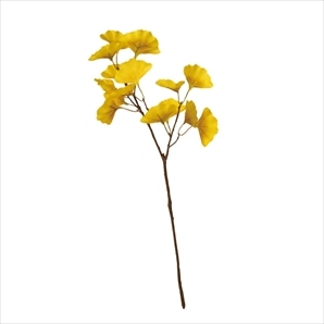 こがねイチョウ造花スプレー64cm
