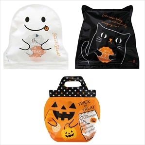 30枚 ジップ付きバッグ ハロウィン