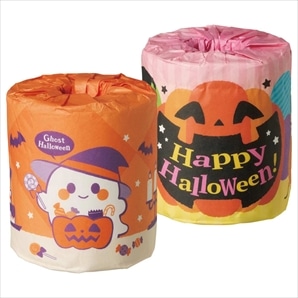 100個 ハロウィントイレットペーパー