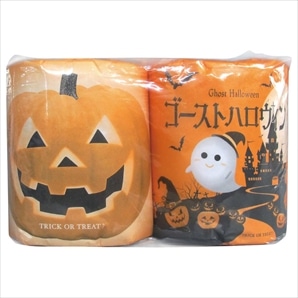 50セット ハロウィントイレットペーパー 2P