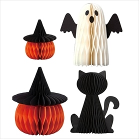 ハロウィンペーパーデコレーション
