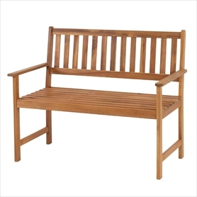 木製ベンチ(2人用)