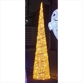LEDスパイラルコーンツリー