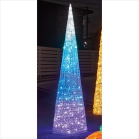LEDクリスタルモチーフ ツリー210cm