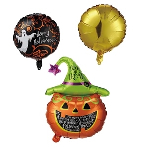 ハロウィンバルーンセット パンプキン