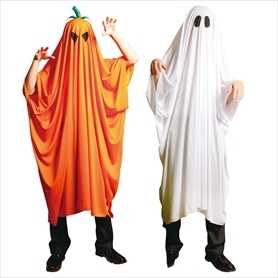 ハロウィン2WAYてるてるポンチョ