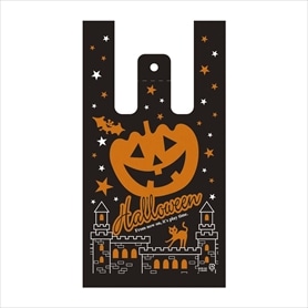 レジ袋 ブラックハロウィン
