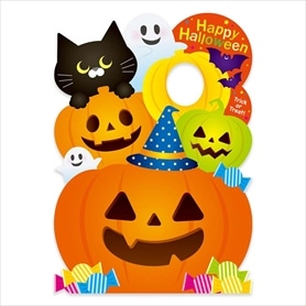 ハロウィン顔出しパネル