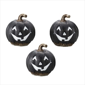 パンプキンオブジェ ブラック〔ストエキオリジナル〕