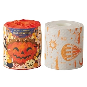 100個 ハロウィントイレットペーパー
