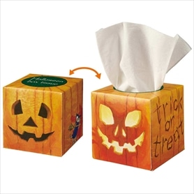 100個 ハロウィンミニサイコロティッシュ