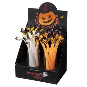 48本 ハロウィンキャラクターペン