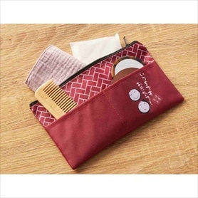 100個 健康長寿ポケット付きポーチ