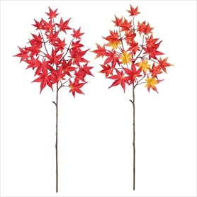 6本 紅葉スプレー（造花）