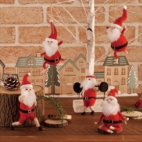 フェルトサンタオーナメント