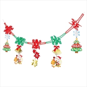 ハッピークリスマスガーランド