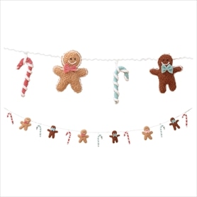 ジンジャーマンパステルガーランド