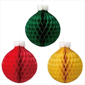 オーナメントボール直径40cmペーパーハンガー［ストエキオリジナル］