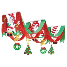 おすわりサンタデラックスペナント160cm