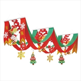 ハッピークリスマスデラックスペナント