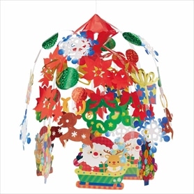 ワクワククリスマス2段 センターハンガー60cm