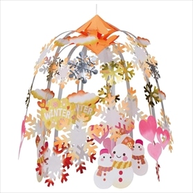 ウォームスノーマン親子2段 センターハンガー60cm