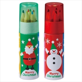 200セット クリスマス色鉛筆(6本入)