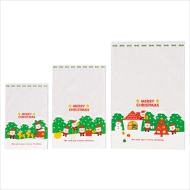 50枚 OPPギフトバッグ ミニサンタ