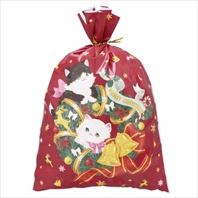 20枚 ギフトバッグ ヴィンテージキャット幅26×高さ37cm