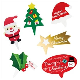 クリスマス ケーキピック