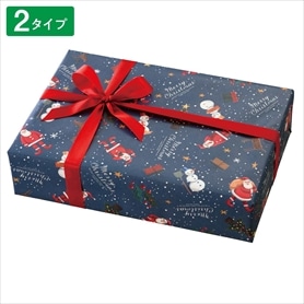 50枚 包装紙 ゆかいなクリスマス