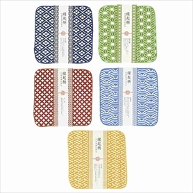100枚 縁起柄タオルハンカチ