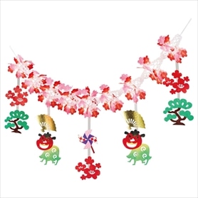 お正月獅子舞ガーランド