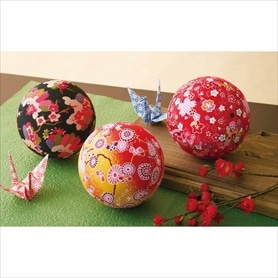 3個 ちりめんまりセット［ストエキオリジナル］