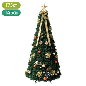 ポップアップクリスマスツリー ゴールド