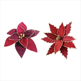 ポインセチアクリップ25cm