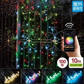 LED100球ストリングライト