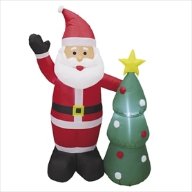 エアーディスプレイ サンタクリスマスツリー