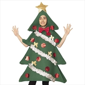 スーパークリスマスツリーマン着ぐるみ大人用フリー
