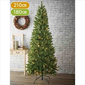 ナチュラルクリスマスツリー LEDライト付き