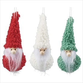 ファブリックサンタオーナメント