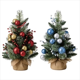 バーラップ卓上ミニツリー 60cm