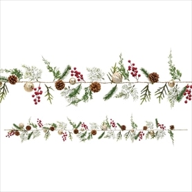 ナチュラル クリスマスガーランド