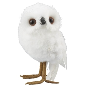 ホワイトアニマル フクロウ 高さ12.5cm