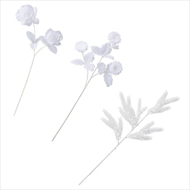 ホワイト造花スプレー